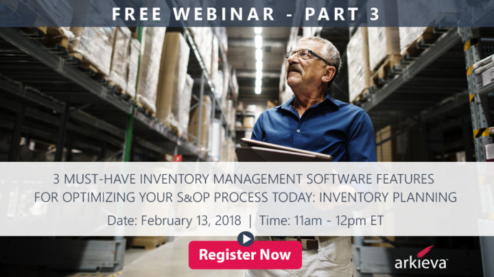 [Webinar] Inventory Planning Methods & Tips for Optimizing Your S&OP Process Today.
