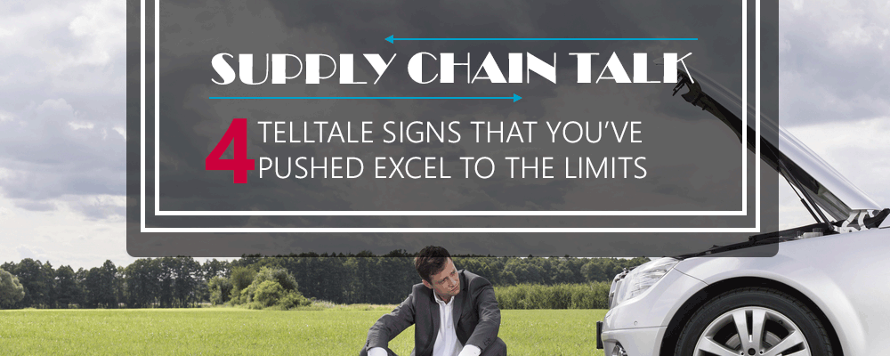using excel for supply chain planning